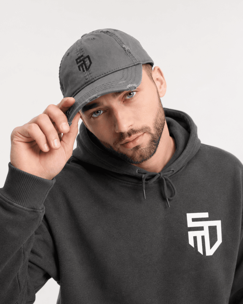 SMD Distressed Embroided Cap