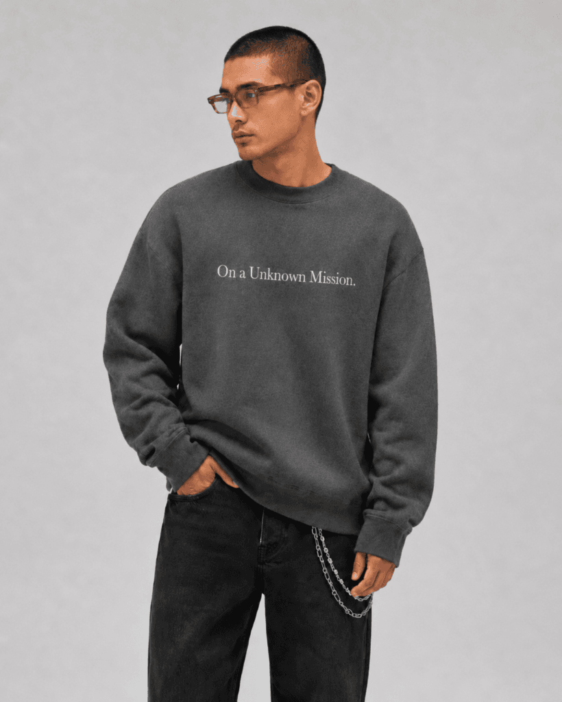 On A Unknown Mission Sweatshirt