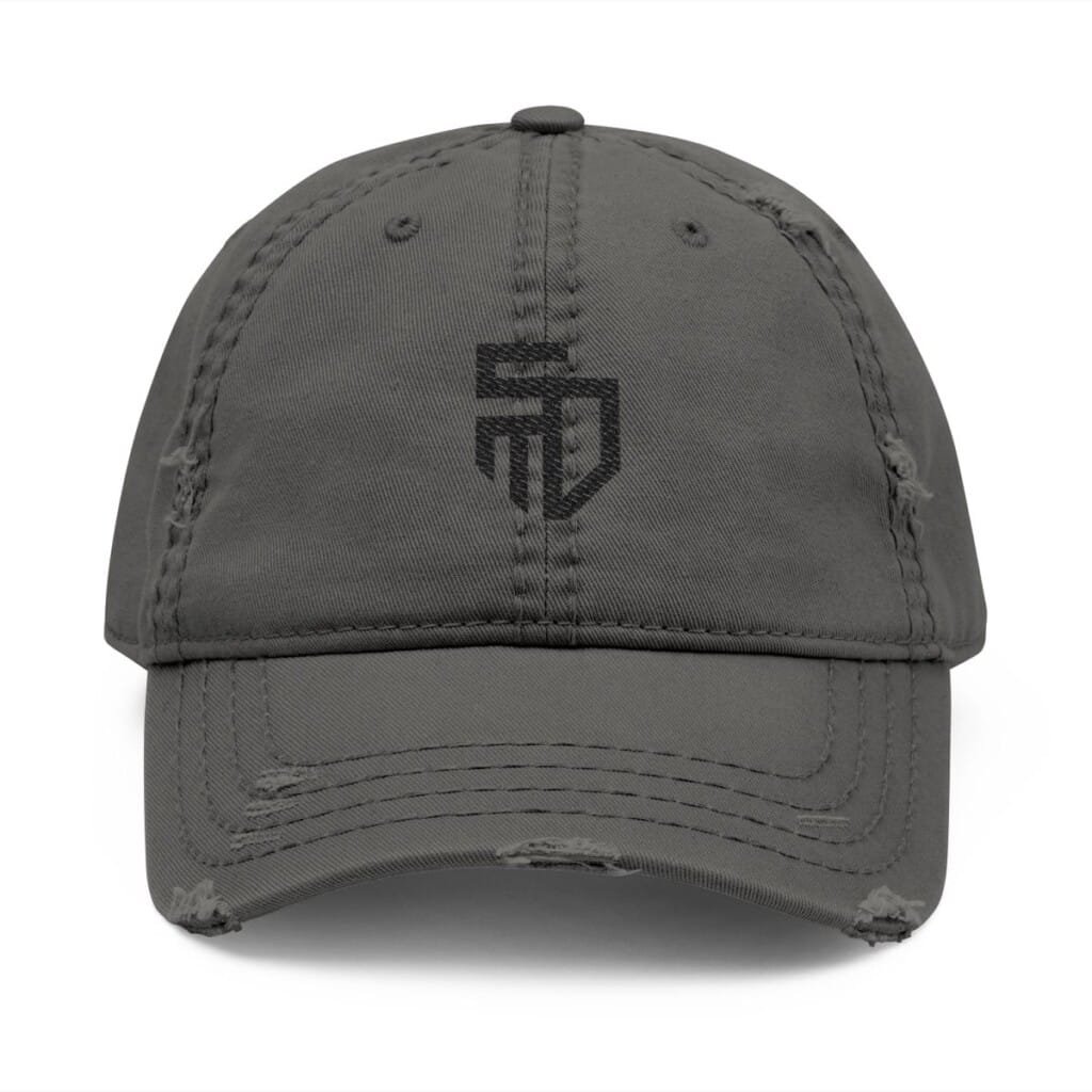 SMD Distressed Embroided Cap