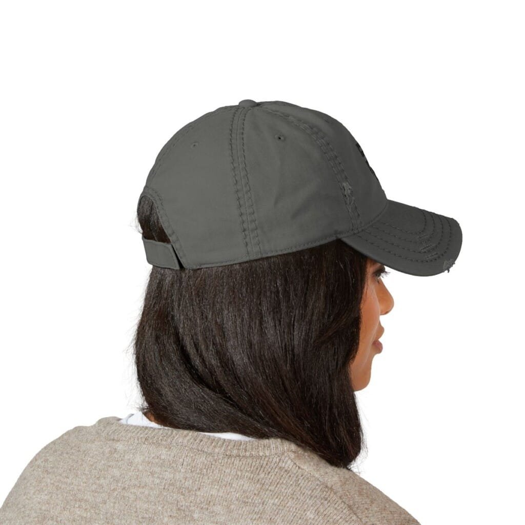 SMD Distressed Embroided Cap